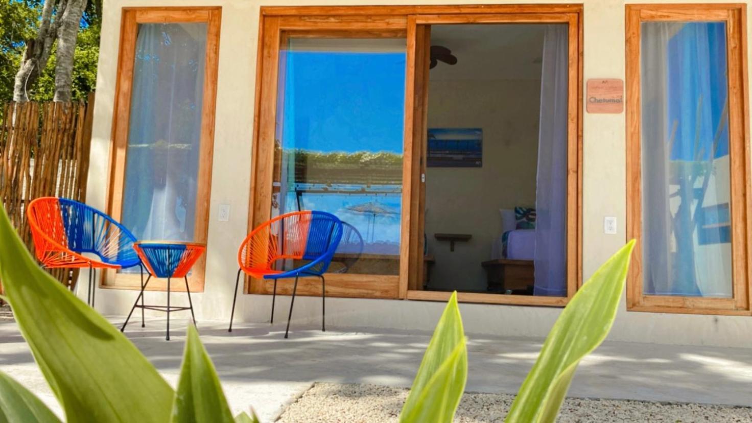 Hotel & Eco Cabanas Azul Maria Bacalar Eksteriør bilde
