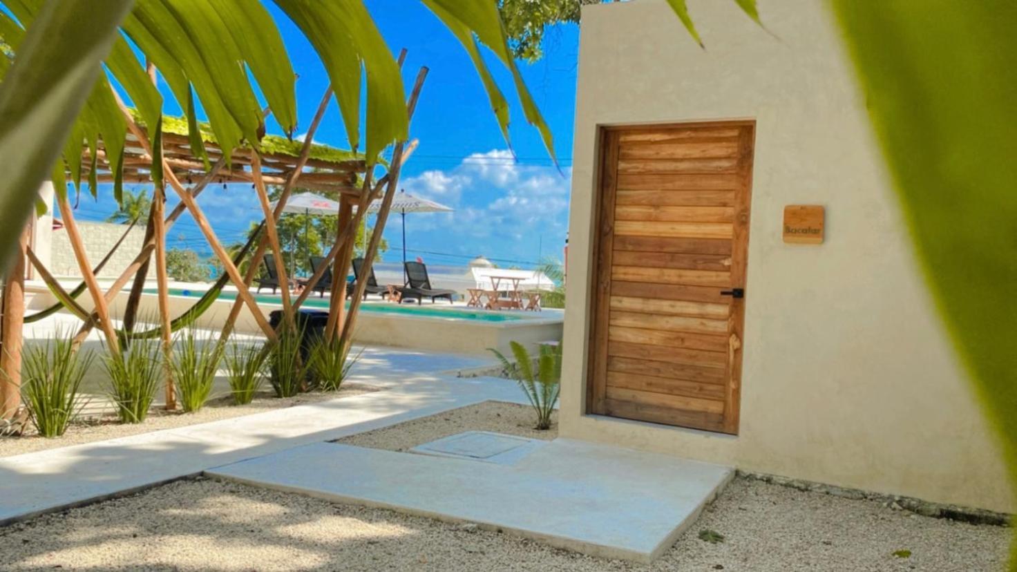 Hotel & Eco Cabanas Azul Maria Bacalar Eksteriør bilde