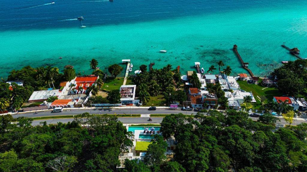 Hotel & Eco Cabanas Azul Maria Bacalar Eksteriør bilde
