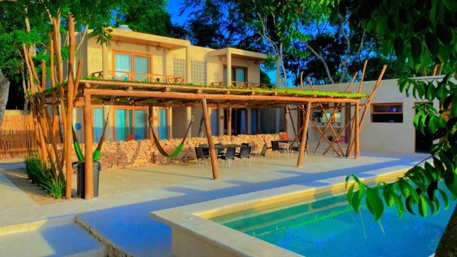 Hotel & Eco Cabanas Azul Maria Bacalar Eksteriør bilde