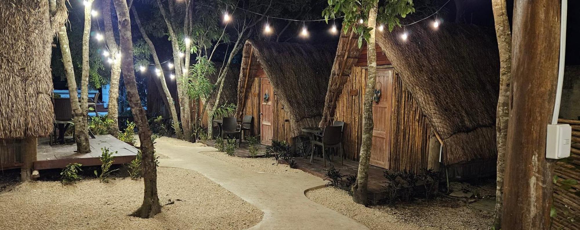 Hotel & Eco Cabanas Azul Maria Bacalar Eksteriør bilde