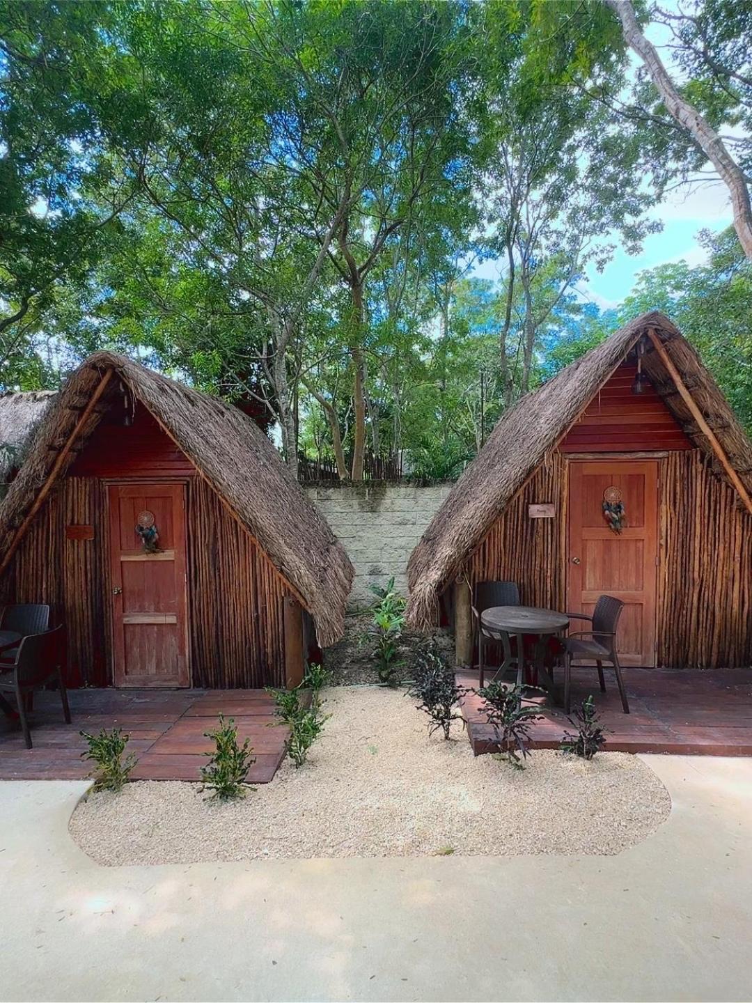 Hotel & Eco Cabanas Azul Maria Bacalar Eksteriør bilde