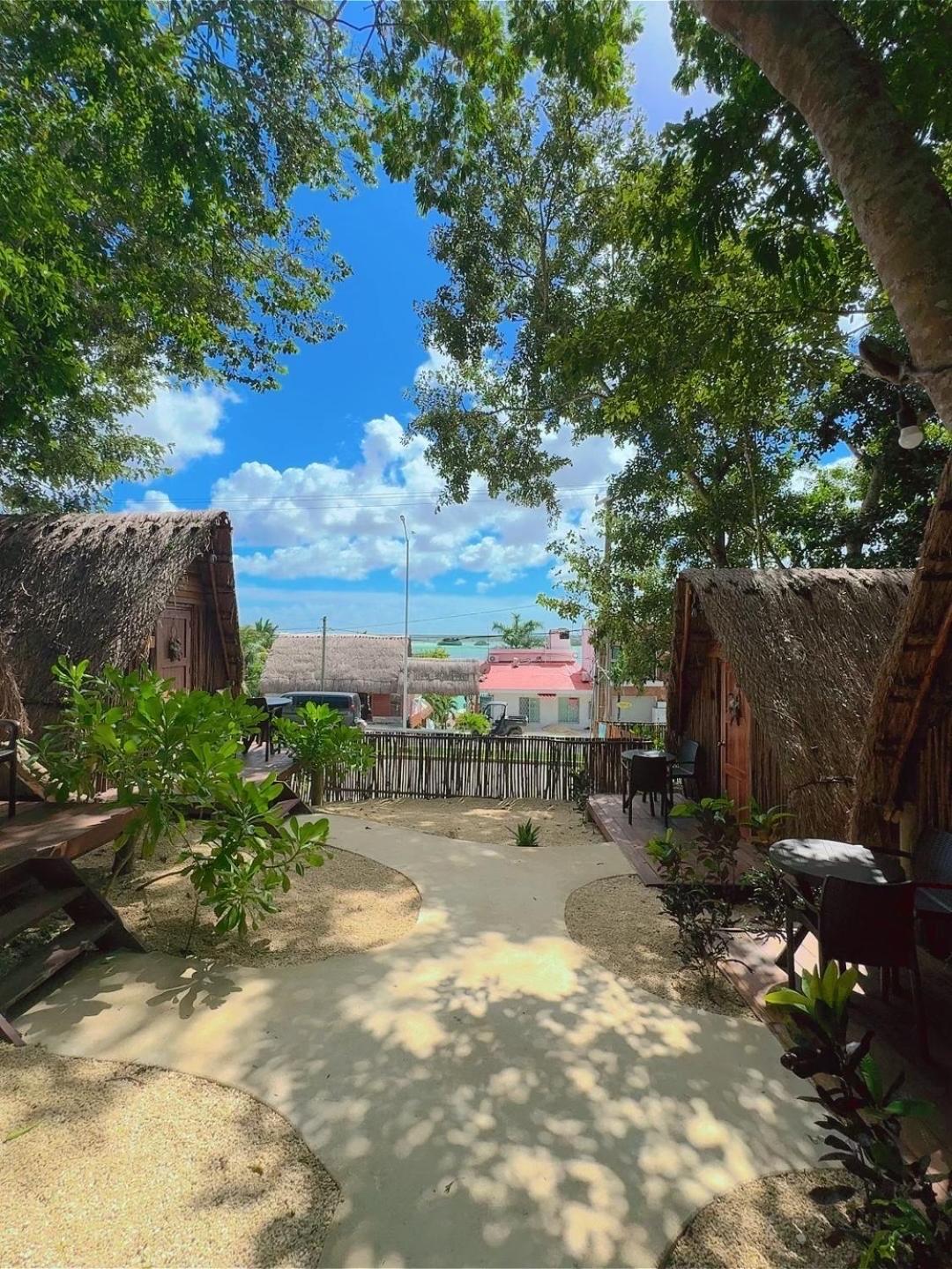 Hotel & Eco Cabanas Azul Maria Bacalar Eksteriør bilde